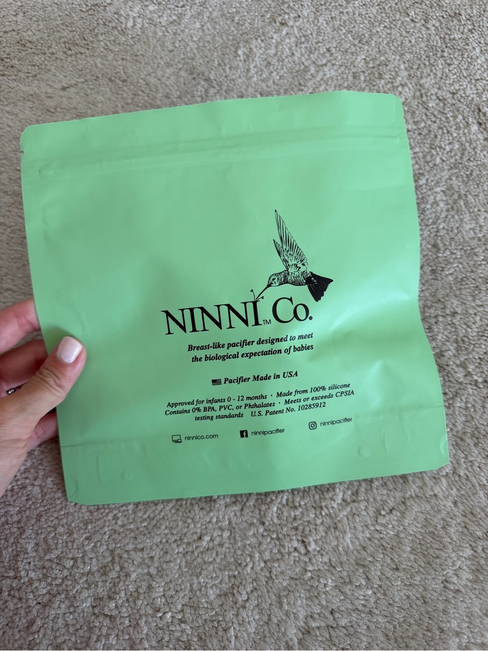 NINNI Co.Pacifier NEW